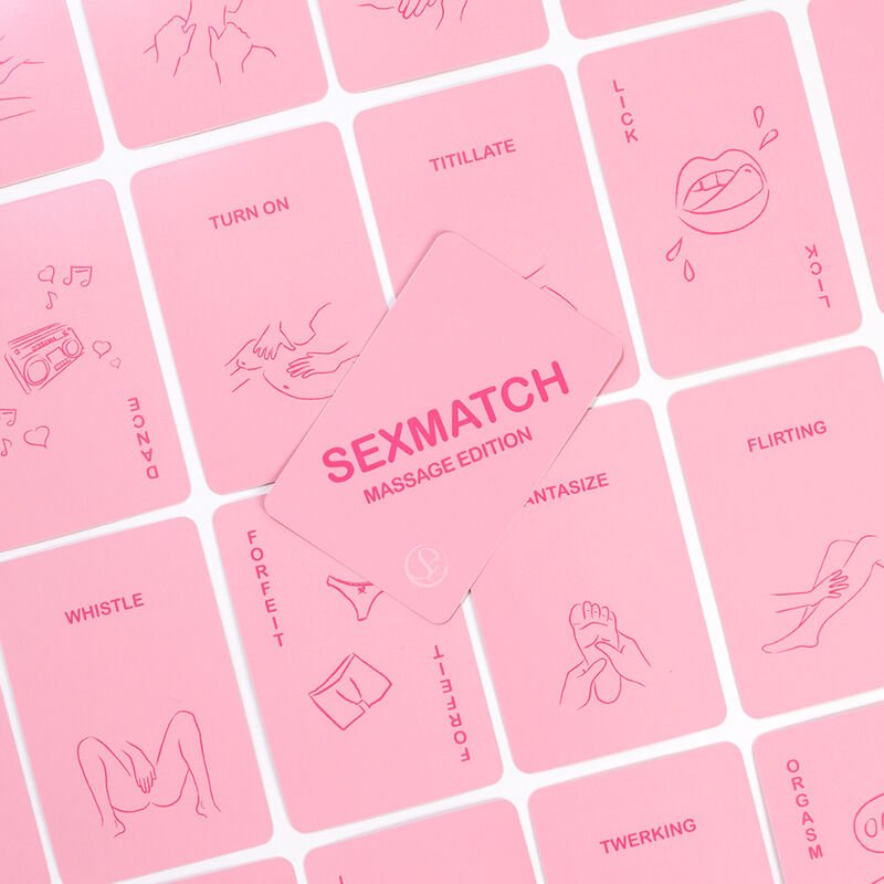 Secretplay - Jeu Sexmatch Édition Massage - Gabychou - jeu de carte couple