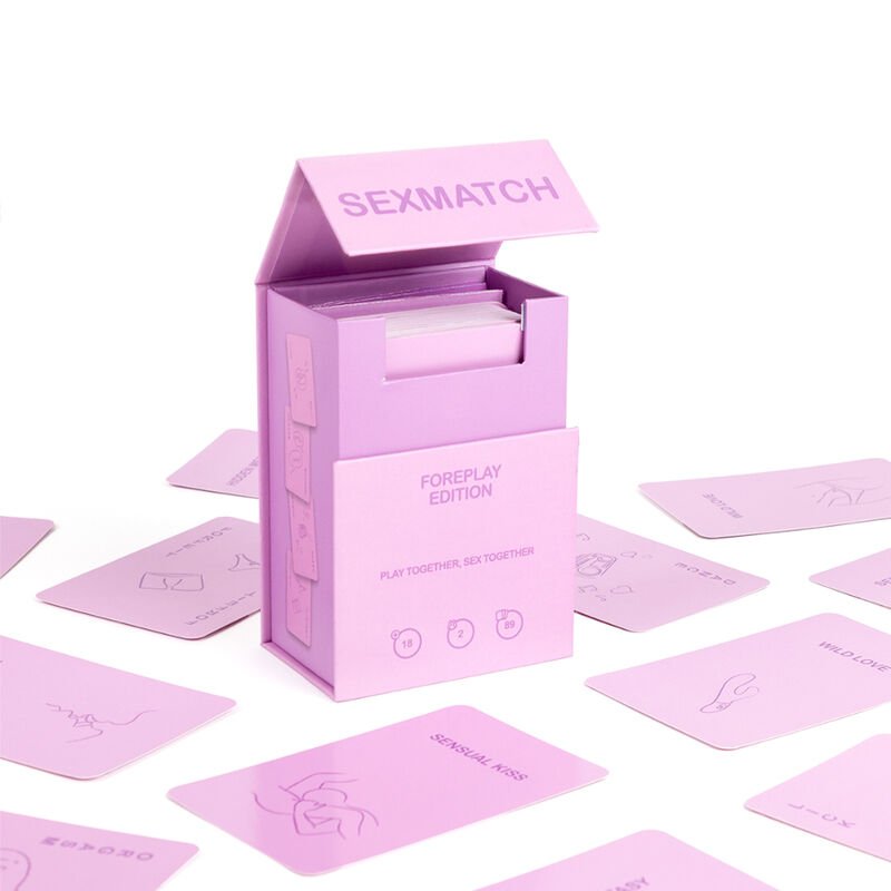 Secretplay - Jeu Sexmatch Édition Préliminaire - Gabychou - jeu de carte couple