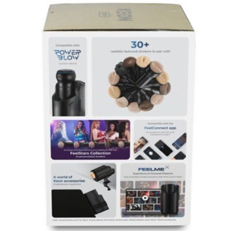 Kiiroo - Ensemble Combo Keon Par Kiiroo + Feel Stroker Noir - Gabychou - Divers masturbateurs