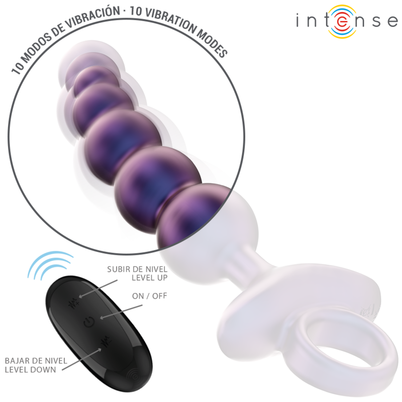 Intense - Tito Plug Anal Vibrant ModÈle 3 TÉlÉcommande - Gabychou - Anal