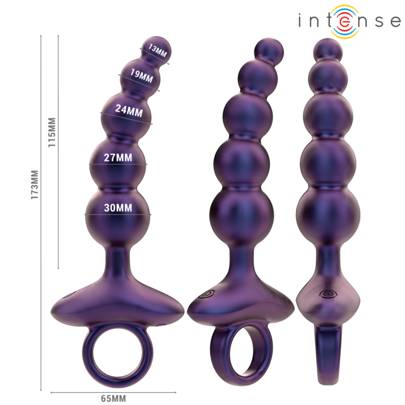 Intense - Tito Plug Anal Vibrant ModÈle 3 TÉlÉcommande - Gabychou - Anal