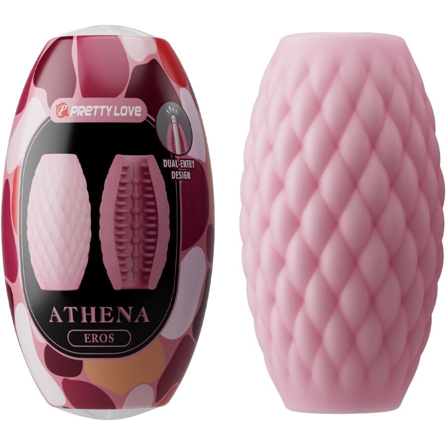 Pretty Love - Masturbateur Pour Homme En Silicone Athena Eros Rose - Gabychou - Divers masturbateurs