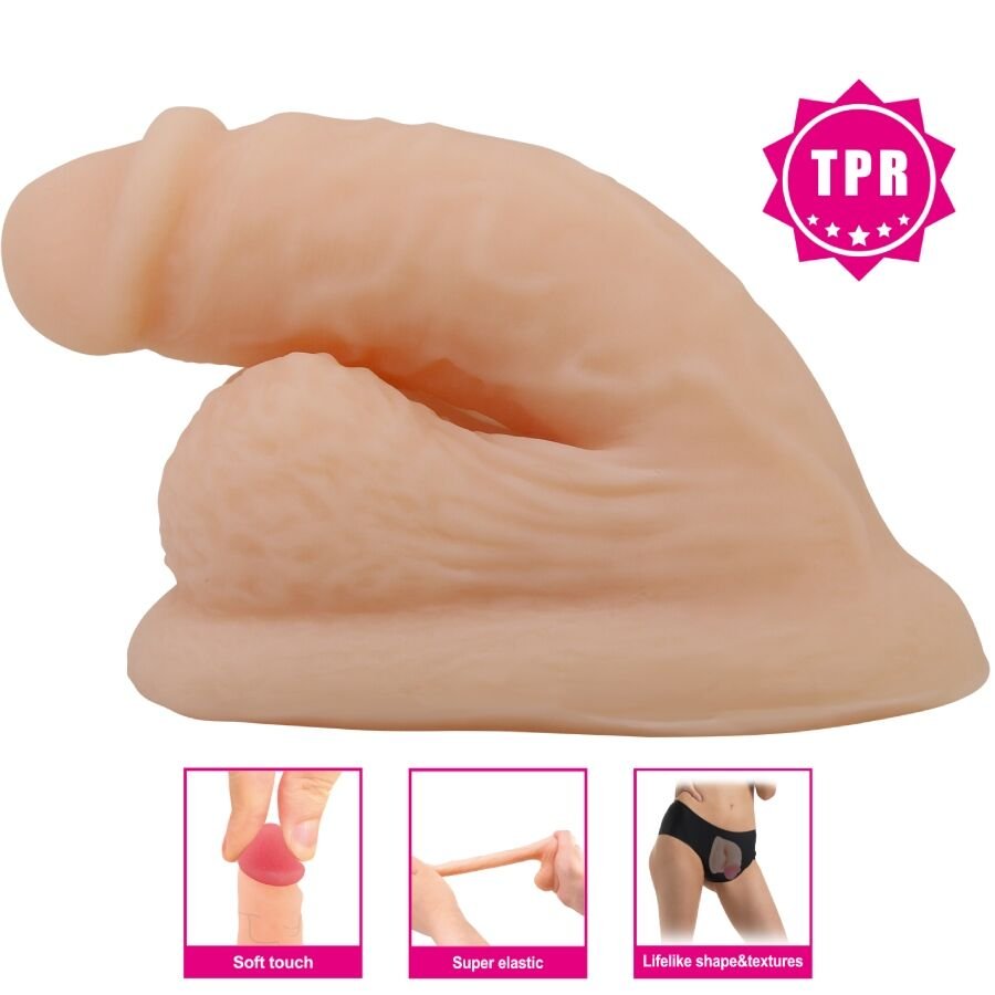 PRETTY LOVE - DILDO WILDON ULTRA RÉALISTE ET ÉLASTIQUE 10 CM NATUREL - Gabychou - Godes sans vibration