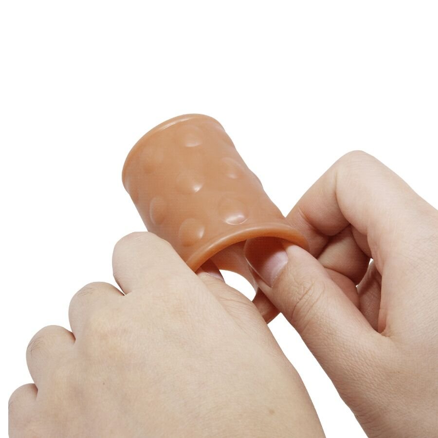 PRETTY LOVE - MANCHON PÉNIS AVEC PLUG ANAL NATUREL - Gabychou - Accessoires Pénis