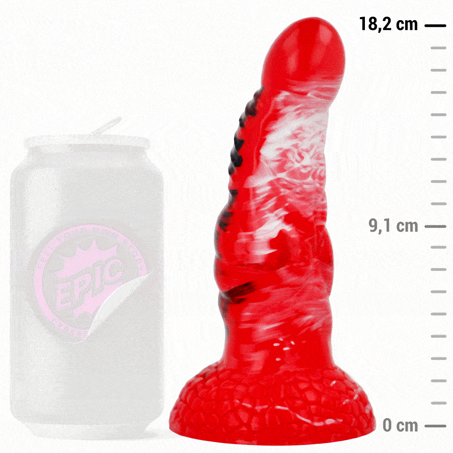 EPIC - DILDO AGNIS CRIMSON FIRE - Gabychou - Godes sans vibration