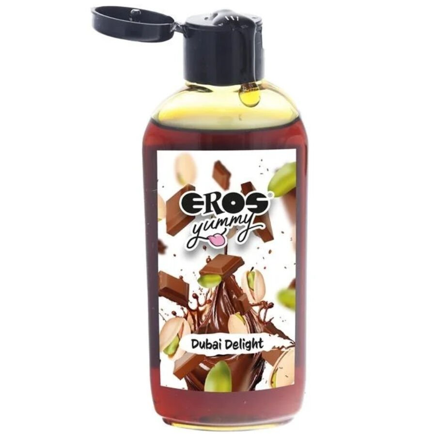 EROS - YUMMY DUBAI DELIGHT LUBRIFIANT PISTACHE ET CHOCOLAT 100 ML - Gabychou - Aux saveurs délicieuses