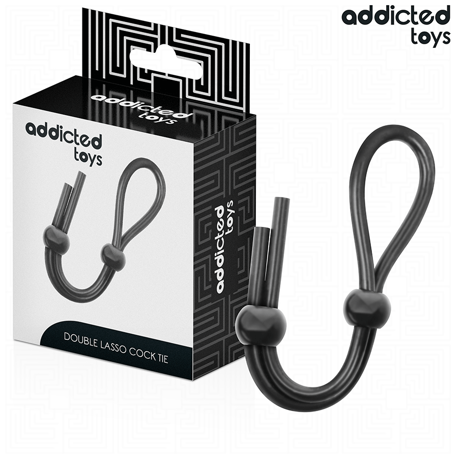 ADDICTED TOYS - CORDE EN SILICONE POUR LE PÉNIS À DOUBLE BOUCLE - Gabychou - Accessoires Pénis
