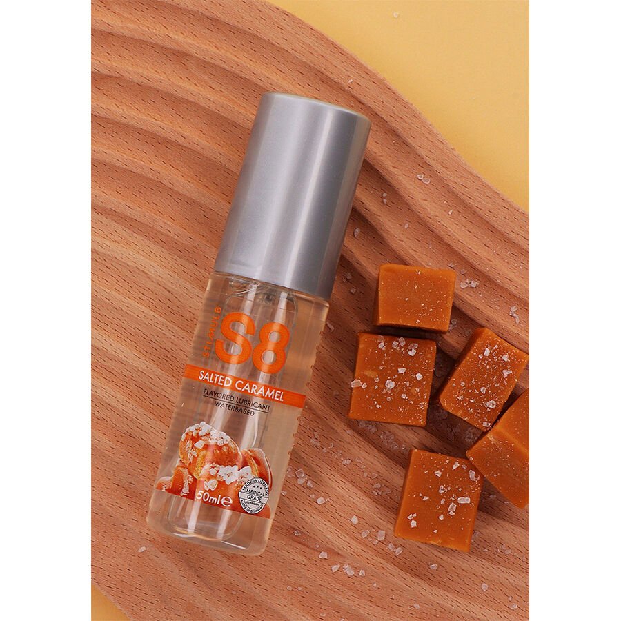 STIMUL8 - S8 LUBRIFIANT CARAMEL SALÉ 50 ML - Gabychou - Aux saveurs délicieuses