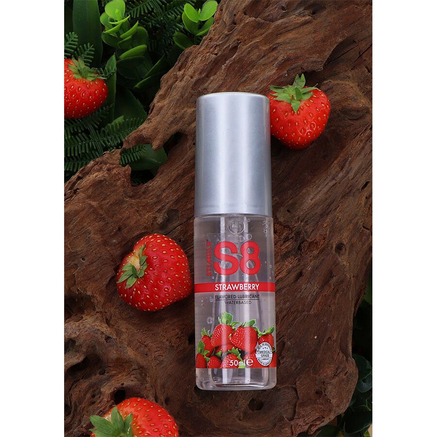 STIMUL8 - S8 LUBRIFIANT FRAISE 50 ML - Gabychou - Aux saveurs délicieuses