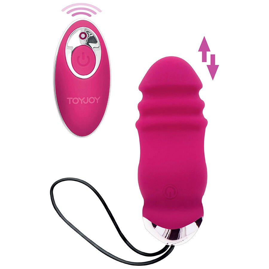 TOYJOY - HAPPINESS SUNN SIDE UP AND DOWN VIBRATEUR FUCHSIA TÉLÉCOMMANDE - Gabychou - Vibrateurs à Télécommande