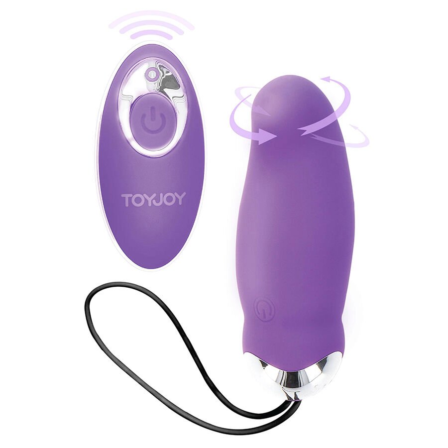 TOYJOY - HAPPINESS MY ORGASM EGGSPLODE VIBRATEUR VIOLET TÉLÉCOMMANDE - Gabychou - Vibrateurs à Télécommande