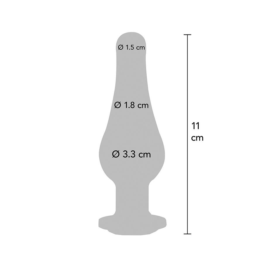 TOYJOY - PLUG ANAL MOYEN DIAMOND BUTT BIJOU - Gabychou - Anal