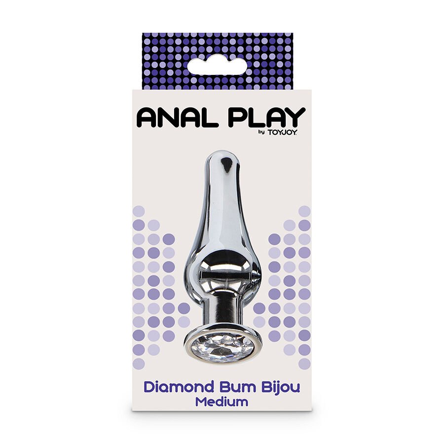TOYJOY - PLUG ANAL MOYEN DIAMOND BUTT BIJOU - Gabychou - Anal