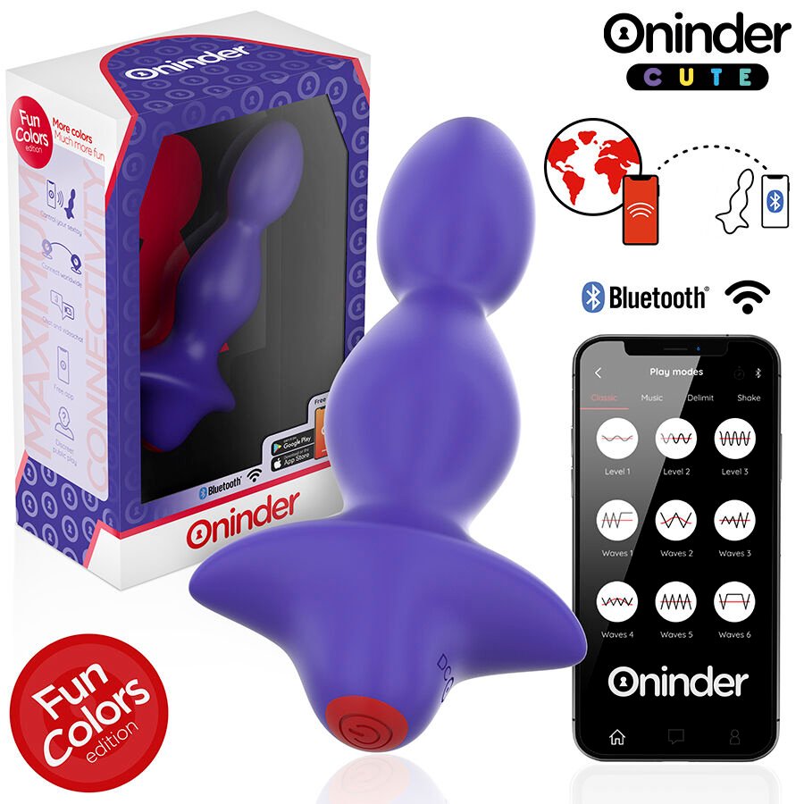 ONINDER CUTE - DILATATEUR ANAL VIBRANT LOVE BUTT - APPLICATION MONDIALE GRATUITE - Gabychou - Anal