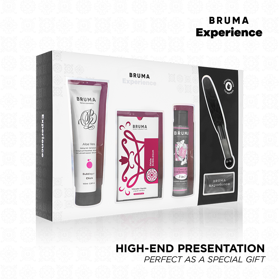 BRUMA XPERIENCE – KIT TENTATION DE GOMME SUCRÉE VIBRO-ORGASMIQUE