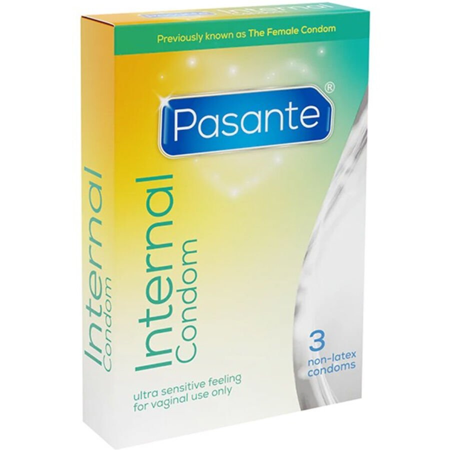 PASANTE – INTERNE PRÉSERVATIF SANS LATEX 3 UNITÉS