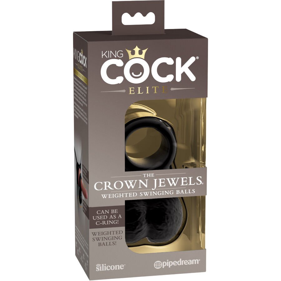 KING COCK - LES BIJOUX DE LA COURONNE BOULES PÉTILLANTES EN SILICONE - Gabychou - Accessoires Pénis