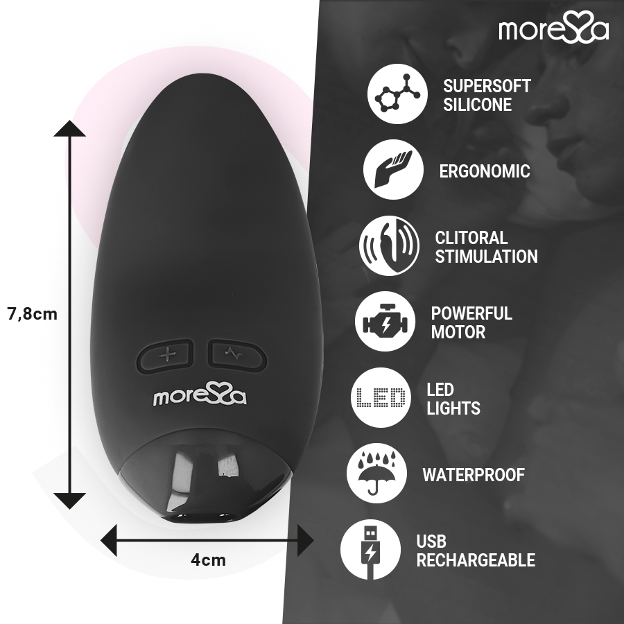 Moressa - Vibrateur Blossom Noir - Gabychou - Jouets pour femmes