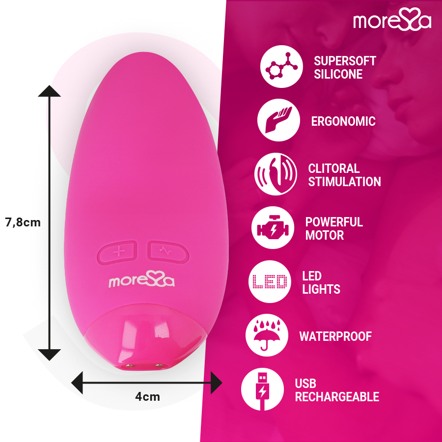Moressa - Vibrateur Rose Blossom - Gabychou - Jouets pour femmes