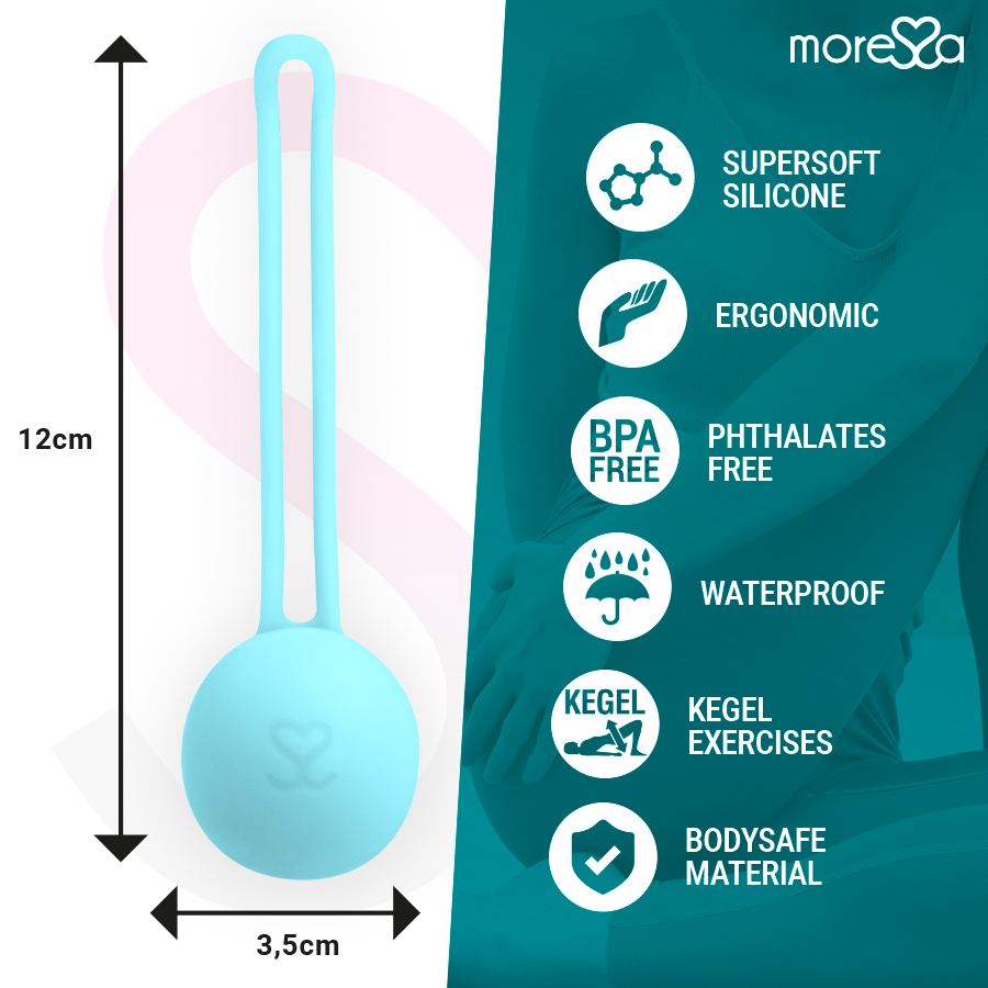 Moressa - Osian One Silicone Premium Turquoise - Gabychou - Boules de silicone