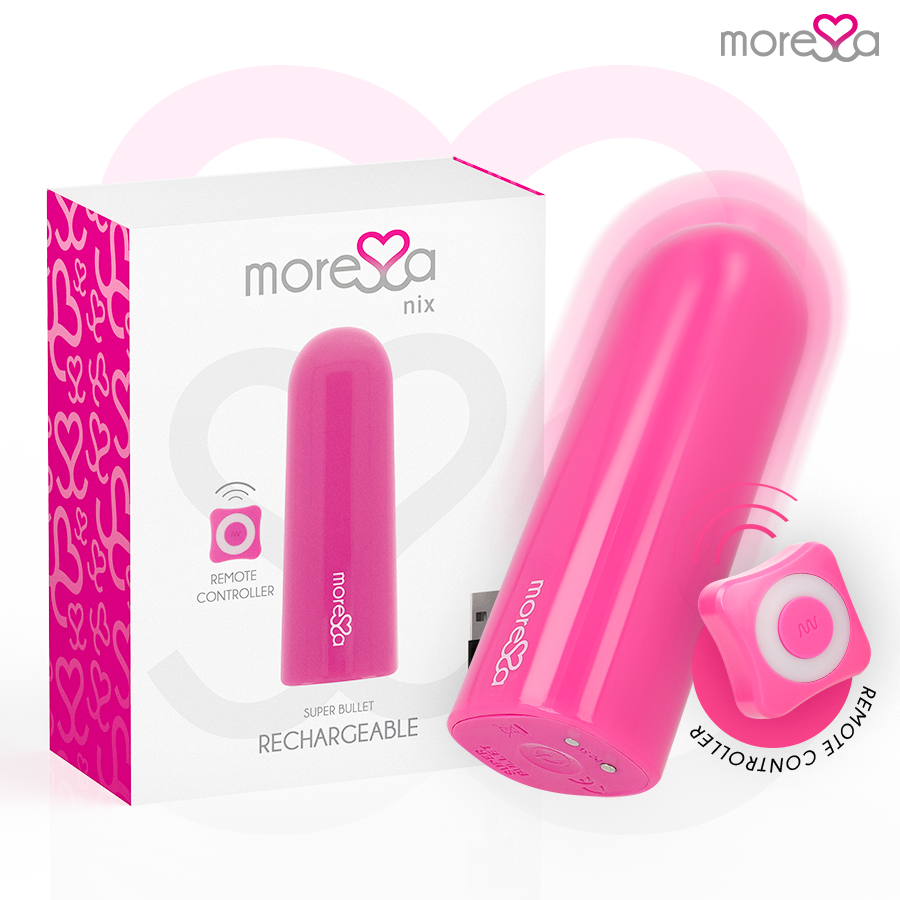 Moressa - Nix Vibrateur Télécommande Rose - Gabychou - Jouets pour femmes