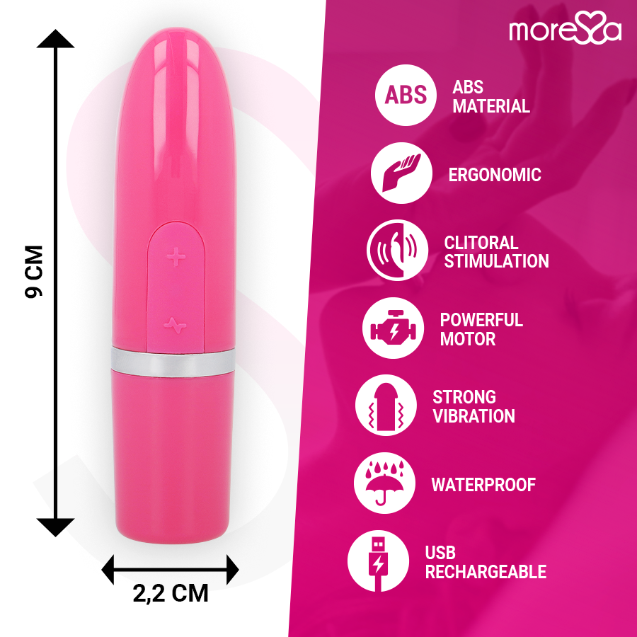 Moressa - Ivy Vibrateur Stimulateur de Voyage Rose - Gabychou - Balles vibrantes