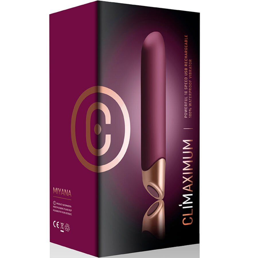 CLIMAXIMUM - VIBRATEUR CLASSIQUE MIYANA - Gabychou - Vibros anaux - vaginaux