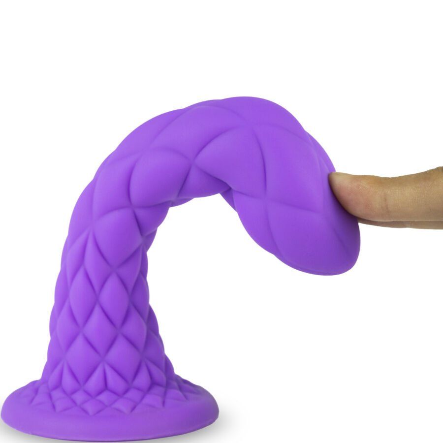 SILEXD - DREAMY DILDO FANTASY SILICONE LIQUIDE THERMORÉACTIF VIOLET 18,5 CM - Gabychou - Godes sans vibration