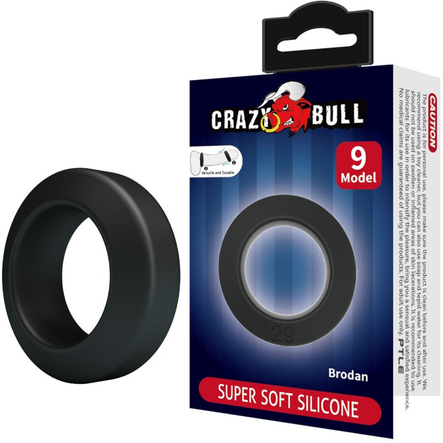 CRAZY BULL – BAGUE EN SILICONE BRODAN MODÈLE 9