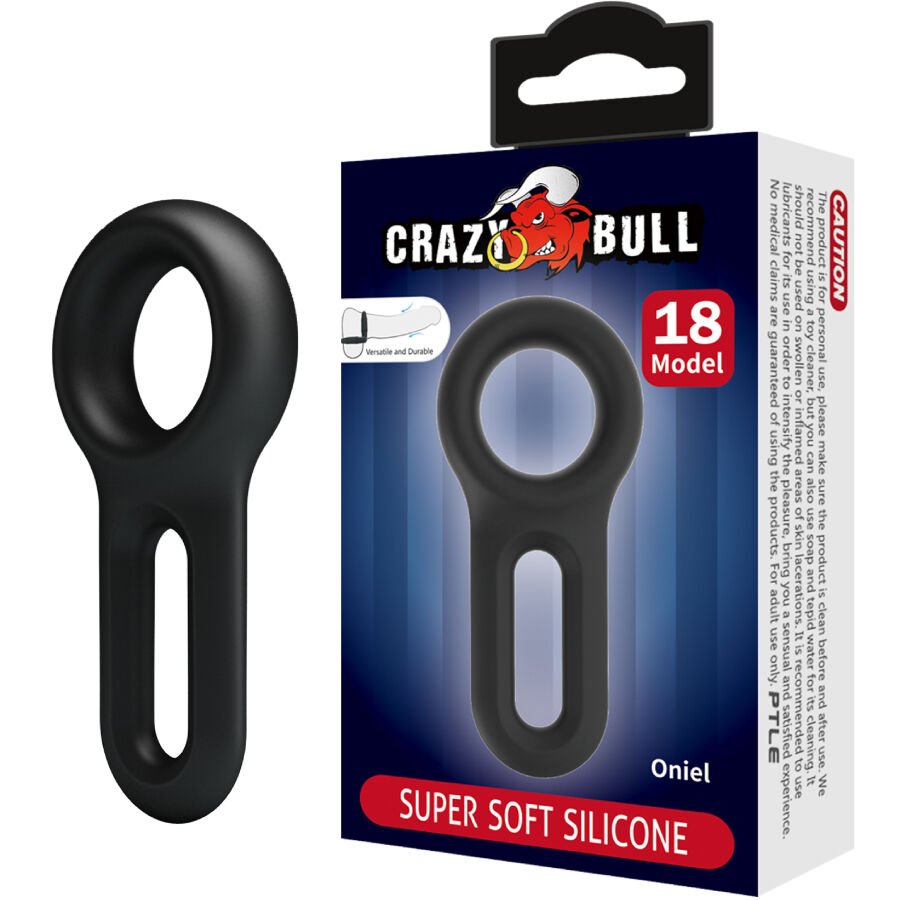CRAZY BULL - BAGUE EN SILICONE ONIEL MODÈLE 18 - Gabychou - Accessoires Pénis