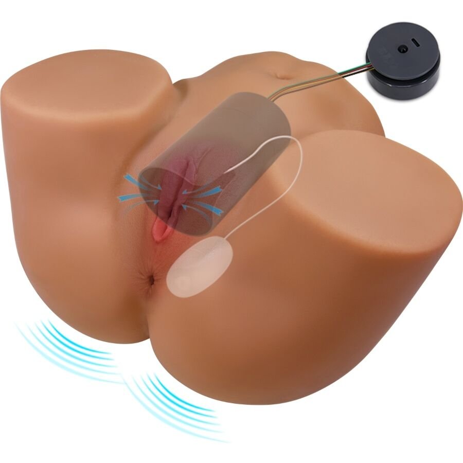 CRAZY BULL - GERIANN VIBRATEUR ET SUÇON FÉMININ RÉALISTE AVEC SON 5,5 KG - Gabychou - Divers masturbateurs