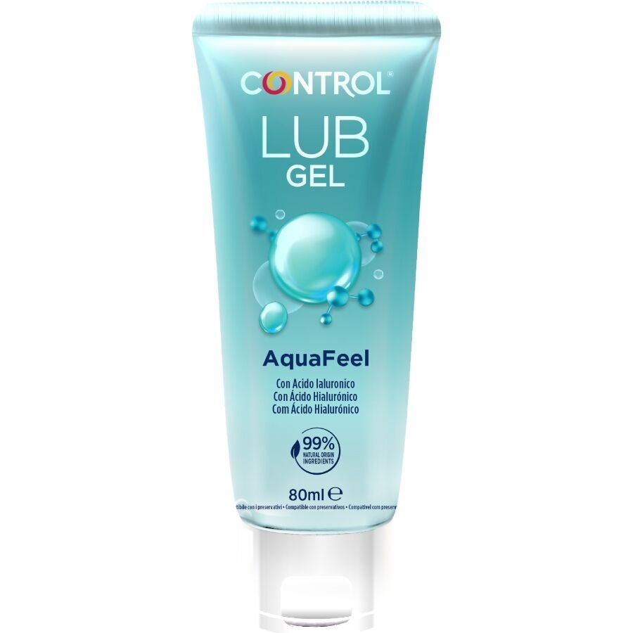 CONTROL - AQUAFEEL LUBRIFIANT À LACIDE HYALURONIQUE 80 ML - Gabychou - Bien-être