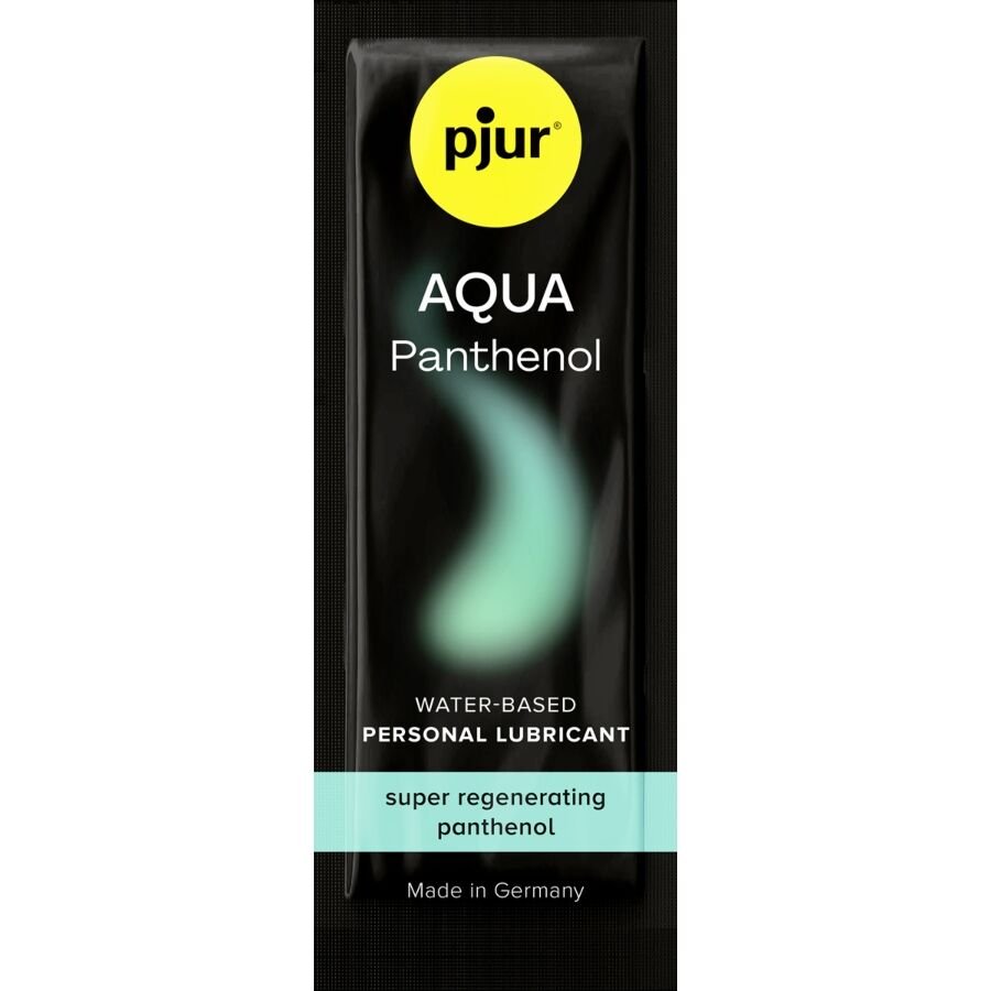 PJUR – LUBRIFIANT À BASE DEAU AQUA PANTHENOL 2 ML