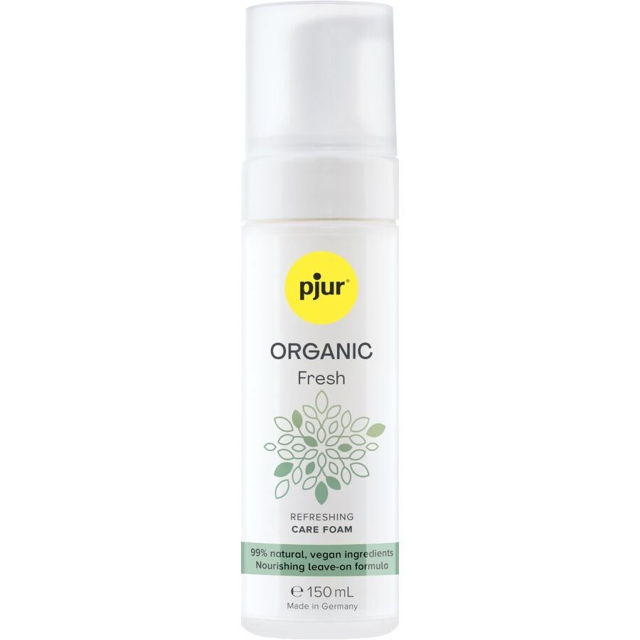 PJUR - MOUSSE RAFRAÎCHISSANTE BIOLOGIQUE VEGAN SANS RINÇAGE 150 ML - Gabychou - Bien-être