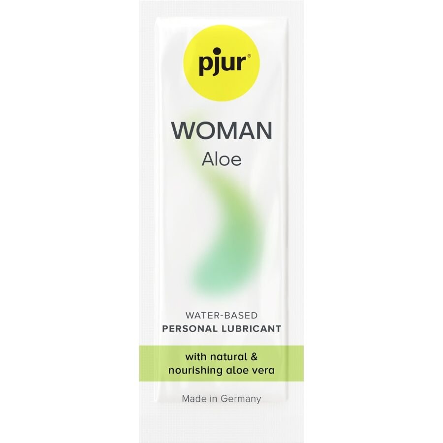 Pjur - Lubrifiant Femme à Base d'Eau Aloès 2 Ml - Gabychou - Bien-être