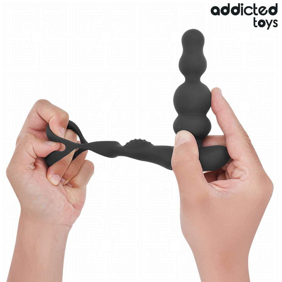 ADDICTED TOYS - MASSEUR DE PROSTATE ROTATIF À TÉLÉCOMMANDE - Gabychou - Anal