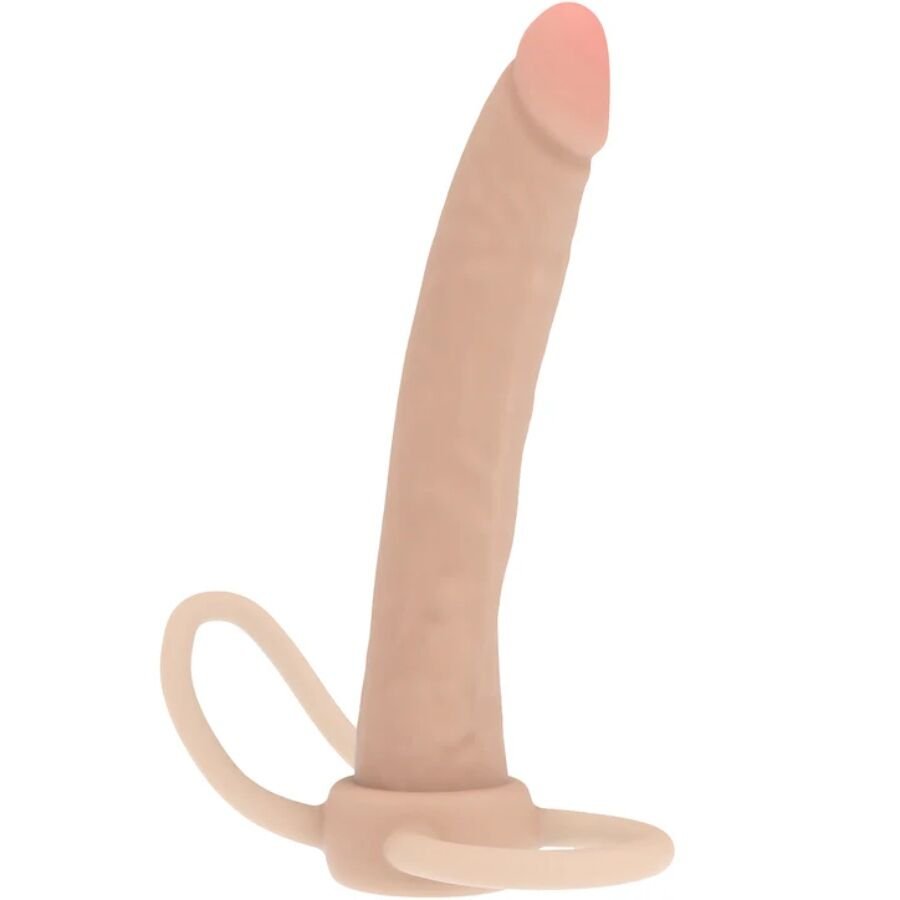 GET REAL - PÉNÉTRATEUR ANAL EN SILICONE DOUBLE TROUBLE 16 CM - Gabychou - Anal