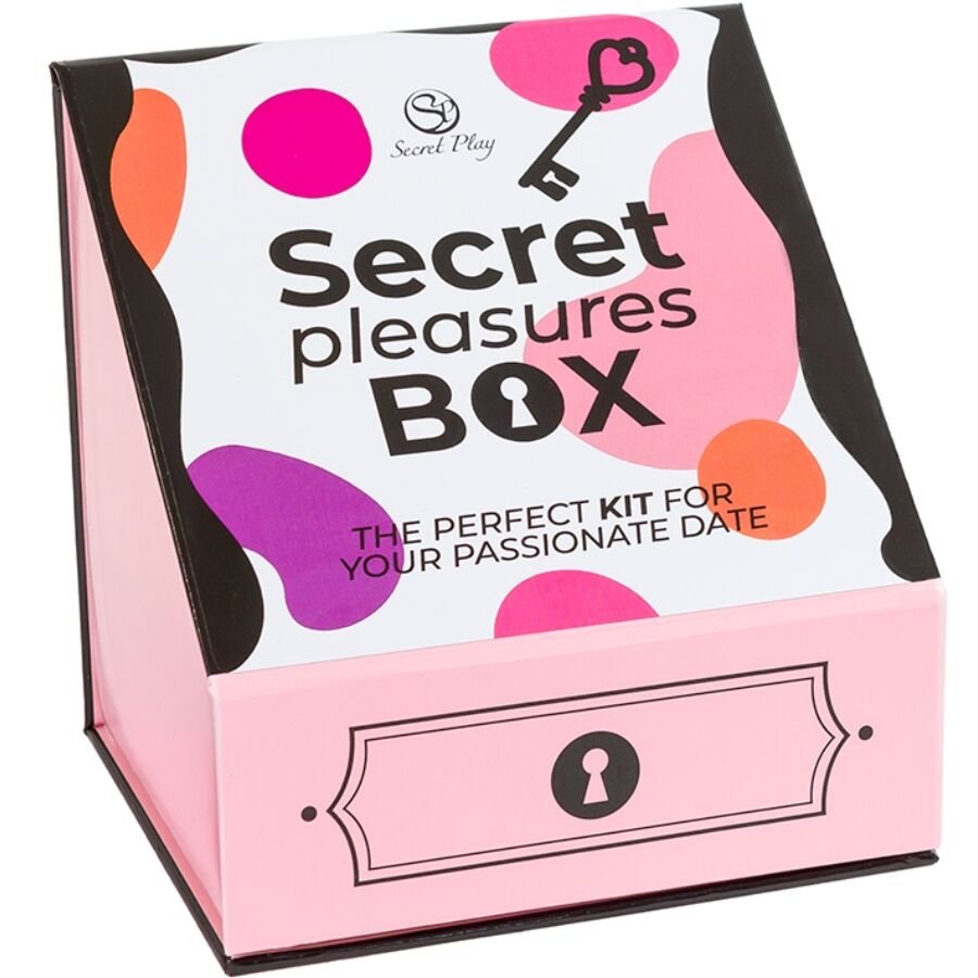 SECRET PLAY - COFFRET DE PLAISIRS POUR COUPLES : DÉS + BALLE VIBRANTE + STYLO À PLUME - Gabychou - Jeux coquin pour couple