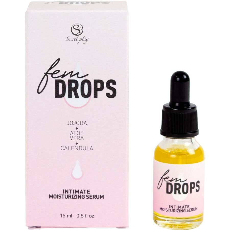 SECRETPLAY - FEM DROPS SÉRUM HYDRATANT INTIME 15 ML - Gabychou - Bien-être