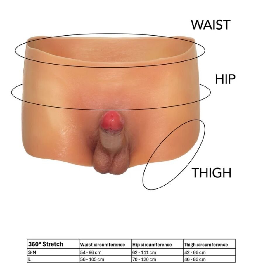 Hidden Desire - Boxershot Alter Ego avec Pénis 18 cm Taille S/M - Gabychou - Boxer Homme