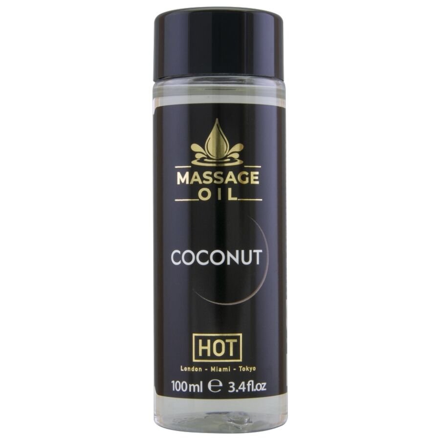 HOT - HUILE DE MASSAGE À LA NOIX DE COCO 100 ML - Gabychou - Bien-être