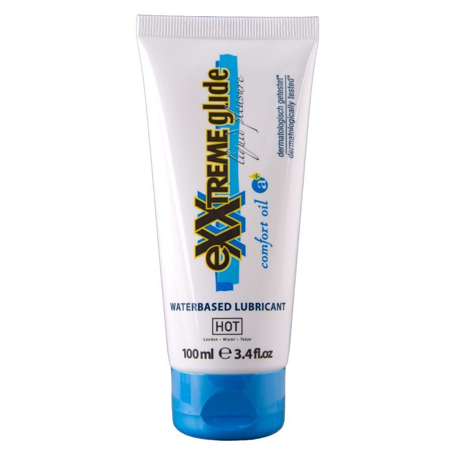 HOT - EXXTREME GLIDE LUBRIFIANT À BASE DEAU + HUILE DE CONFORT A+ 100 ML - Gabychou - Bien-être