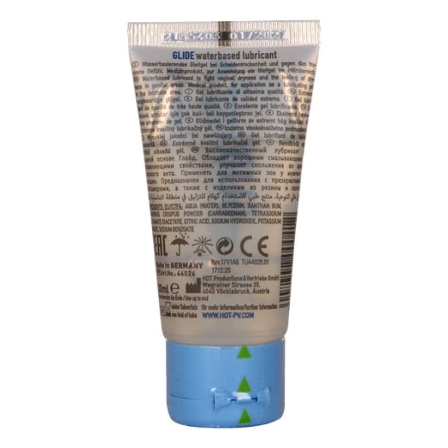 Lubrifiant à base deau HOT-GLIDE LIQUID PLEASURE 30 ml - Gabychou - Bien-être
