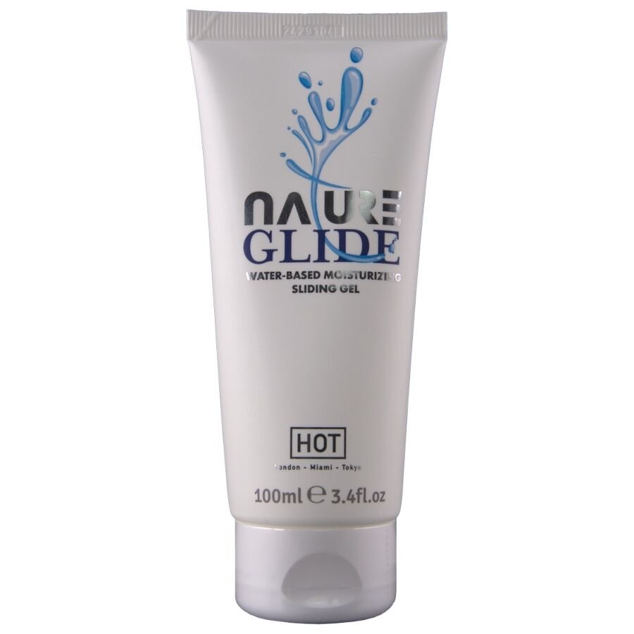 HOT - NATURE GLIDE LUBRIFIANT À BASE DEAU 100ML - Gabychou - Bien-être
