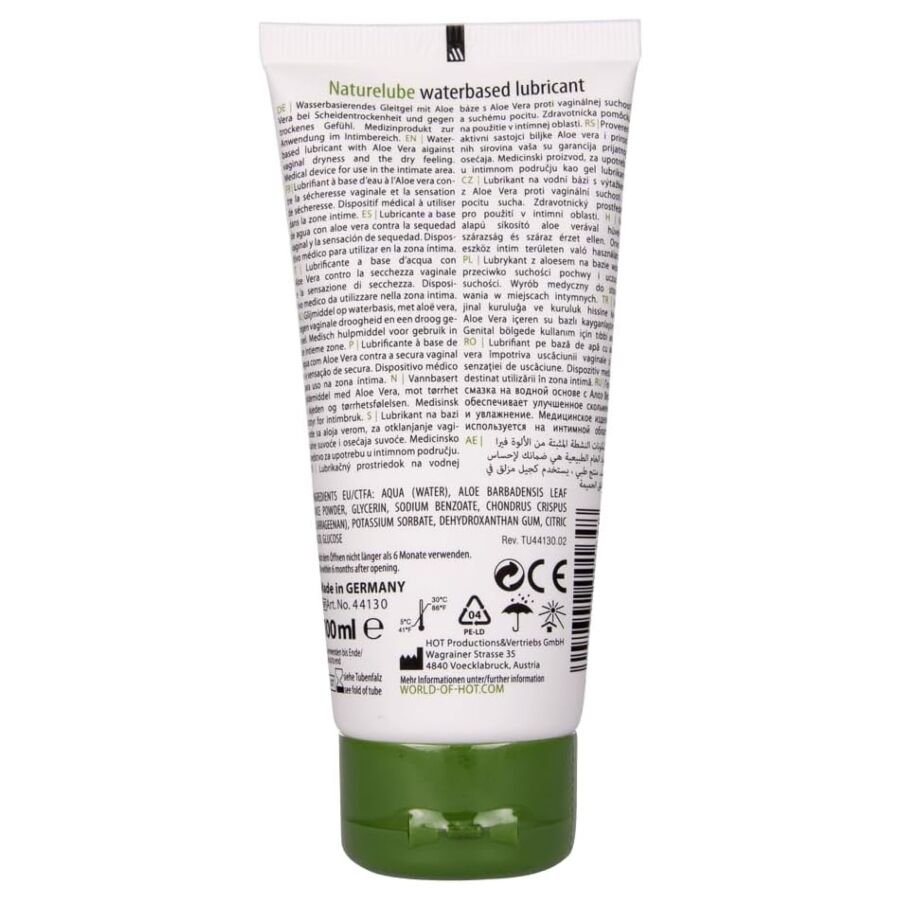 HOT - NATURE LUBE À BASE DEAU ET DALOE VERA 100 ML - Gabychou - Bien-être