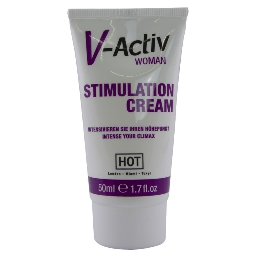 HOT - CRÈME STIMULANTE V-ACTIV POUR FEMMES 50 ML - Gabychou - Bien-être