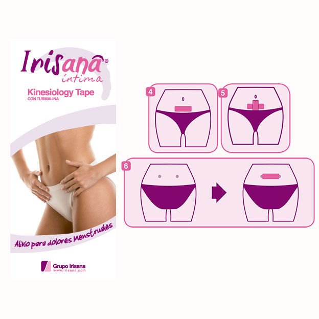 Irisana - Ruban Auto-Adhésif pour Douleurs Menstruelles - Gabychou - Articles Assortis