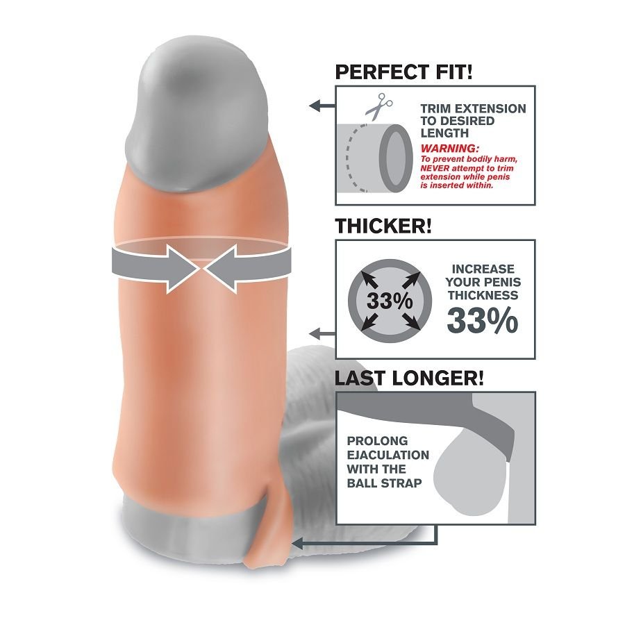 Fantasy X-Tensions - Enhancer Xl Sensation Réelle - Gabychou - Accessoires Pénis
