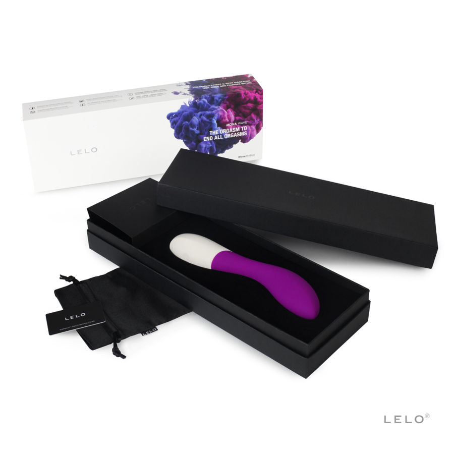 Lelo - Mona Wave Vibrateur Rose Profond - Gabychou - Jouets pour femmes