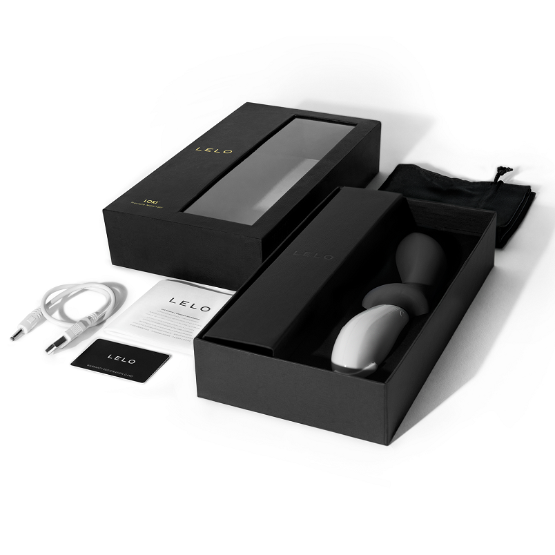 Lelo - Vibrateur Prostatique Loki Noir - Gabychou - Anal
